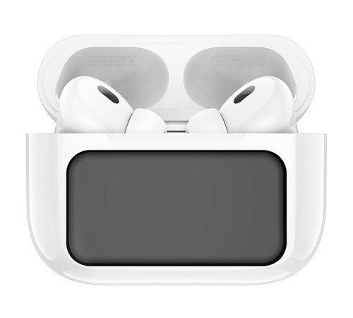 Бездротові навушники TWS BOROFONE BW76 Brocade, touch screen, ANC, Champagne White (6941991114236)