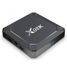 НЕТУ Приставка TV-BOX (X98K) (Android 13, 4/32) (8K) (чёрная коробка) [602] (20 шт/ящ)