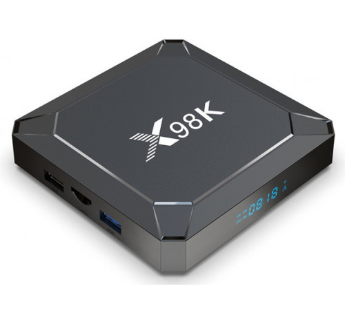 НЕТУ Приставка TV-BOX (X98K) (Android 13, 4/32) (8K) (чёрная коробка) [602] (20 шт/ящ)