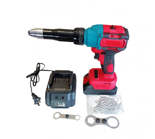 Электрозаклёпщик (BY-8506/8508) (чемодан, 1 аккум.) [602] (5 шт/ящ)