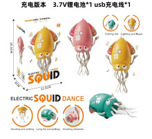 РАСПРОДАЖА Игрушка "Танцующий осьминог" (158-21C) (аккумулятор) // [602] // [108] (36 шт/ящ)