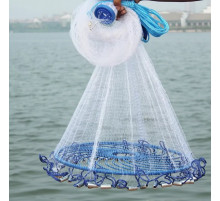 Кастинговая рыболовная сеть/накидка "АМЕРИКАНКА" (SK-6м) (Диаметр 6м) // [108] (20 шт/ящ)