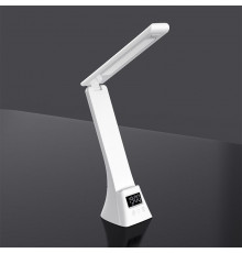 Лампа настольная LED (TYV-2088) (с часами и беспроводной зарядкой для телефона) // [108] (20 шт/ящ)