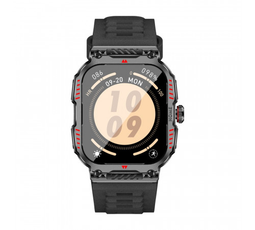 Смарт-годинник W&O X7 Plus 44mm. 300 mAh. IP67 Black (WOX7PBL)