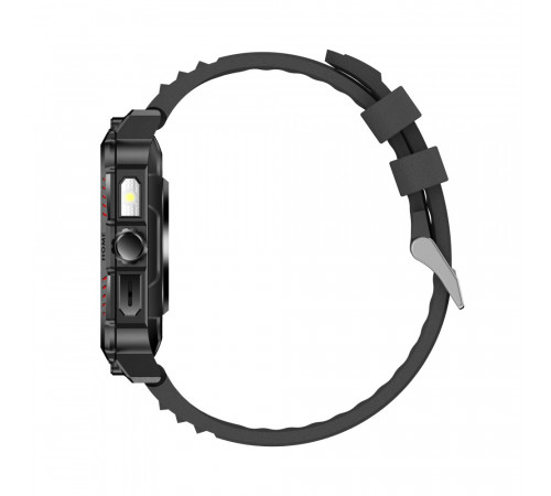 Смарт-годинник W&O X7 Plus 44mm. 300 mAh. IP67 Black (WOX7PBL)