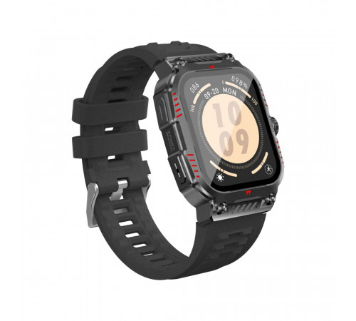 Смарт-годинник W&O X7 Plus 44mm. 300 mAh. IP67 Black (WOX7PBL)