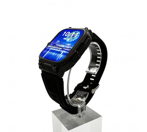 Смарт-годинник W&O X7 Plus 44mm. 300 mAh. IP67 Black (WOX7PBL)