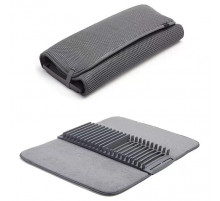 Коврик для сушки посуды (60/45см) (СЕРЫЙ) // [108] (30 шт/ящ)