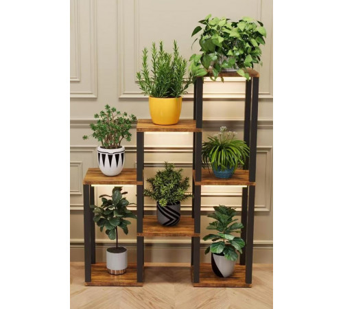 Стойка/полка для цветов и растений (CVT-8 LED подсветкой) // [403] (4 шт/ящ)