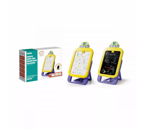 Детская магнитная двухсторонняя доска для рисования (B8004) // [101] (20 шт/ящ)