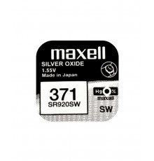 Батарейка MAXELL SR920SW 1PC EU MF (371) A 1шт (M-18290100) (4902580132361)