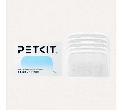 Фільтр для поїлки PETKIT Eversweet Max Filter Unit Rect- 5шт (P4171)