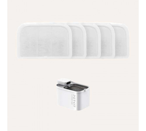 Фільтр для поїлки PETKIT Eversweet Max Filter Unit Rect- 5шт (P4171)