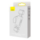Кардрідер Baseus Lite Series USB-A & Type-C  to SD/TF Card Reader  Grey (WKQX060113)