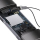 Кардрідер Baseus Lite Series USB-A & Type-C  to SD/TF Card Reader  Grey (WKQX060113)