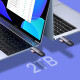 Кардрідер Baseus Lite Series USB-A & Type-C  to SD/TF Card Reader  Grey (WKQX060113)