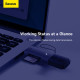Кардрідер Baseus Lite Series USB-A & Type-C  to SD/TF Card Reader  Grey (WKQX060113)
