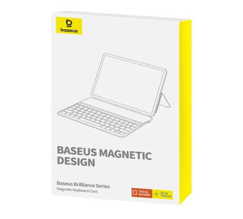Клавіатура Baseus Brilliance Series Magnetic Keyboard Case for Pad Mini 6 8.3″ Cluster Black (with Simple Series Type-C Cable) (P40112602111-00)