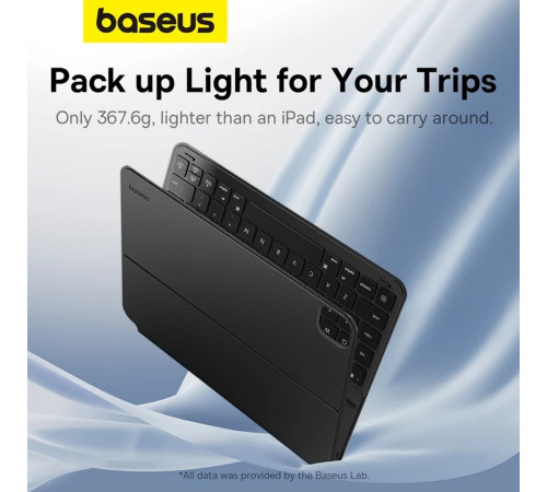 Клавіатура Baseus Brilliance Series Magnetic Keyboard Case for Pad Mini 6 8.3″ Cluster Black (with Simple Series Type-C Cable) (P40112602111-00)
