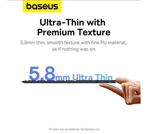 Клавіатура Baseus Brilliance Series Magnetic Keyboard Case for Pad Mini 6 8.3″ Cluster Black (with Simple Series Type-C Cable) (P40112602111-00)