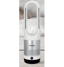 Напольный куллер/вентилятор Germatic БЕЗЛОПОСТНОЙ (AM-018JR) (Зима-лето, LED, 1200W, сенсор, пульт ДУ, автоповорот 80°)  // [108] (4 шт/ящ)