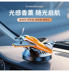 Автомобильный ароматизатор "Самолёт" (Vert-12) (с вращ. пропел. на солн. панели) // [108] (100 шт/ящ)