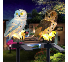Садовый светильник "Сова" (SFK-40) (солн.панель) // [602] (50 шт/ящ)