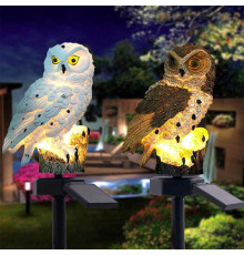 Садовый светильник "Сова" (SFK-40) (солн.панель) // [602] (50 шт/ящ)