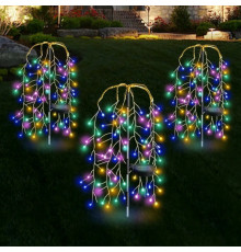 Садовый светильник "Ива" (SFK-46) (солн.панель, КОМПЛЕКТ из 2х штук) // [602] (50 компл. или 100 шт в ящ)