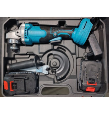НЕТУ Електроболгарка-2 NEW (чорна валіза, (диск - 125⌀) 2 аккум.48V) (синя) // [602] (10 шт/ящ)