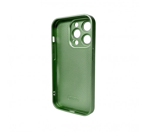 Чохол для смартфона AG Glass Matt Frame Color Logo for Apple iPhone 14 Pro Light Green (AGMattFrameiP14PLGreen)