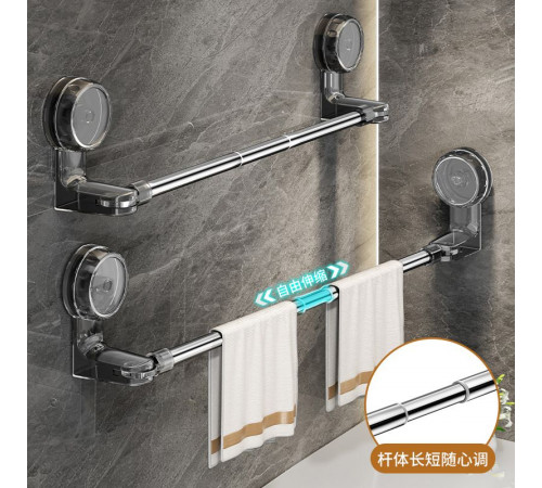 НЕТУ Вешалка-полка на присосках (вешалка телескоп присоска) // [004] (60 шт/ящ)