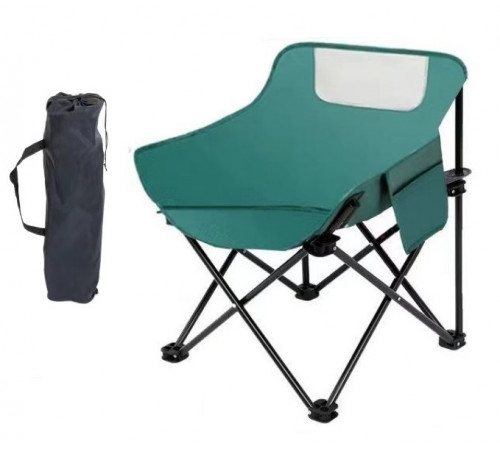 Стул-кресло (stul-94) (складной паук) (Зелёный) (Г45/Ш65/В45-69) // [602] (20 шт/ящ)