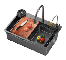 Многофункциональная кухонная мойка-раковина "Водопад" RK (75х46см) (1шт/ящ)