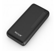 Power Bank 30000 mAh RIXUS (RXPB38B)  (Бело-зелёная коробка) (16 шт/ящ или 20 шт/ящ) //