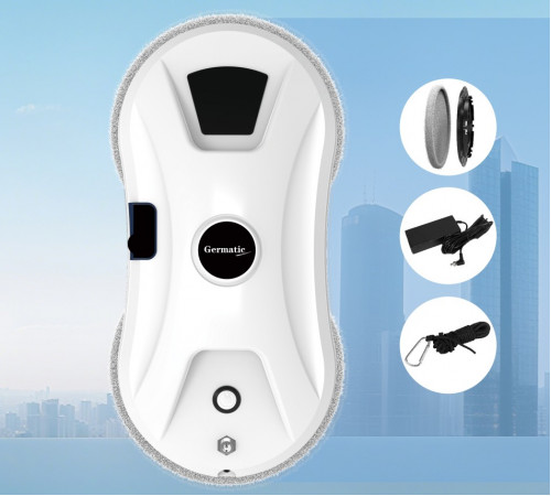 Робот-мойщик окон и стен (W14S) (Germatic) (с распылением моющей жидкости) (ОВАЛЬНЫЙ) // [403] (6 шт/ящ)