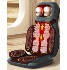 Массажёр для шеи, спины, ягодиц с подогревом (3310) // [101] (1 шт/ящ)