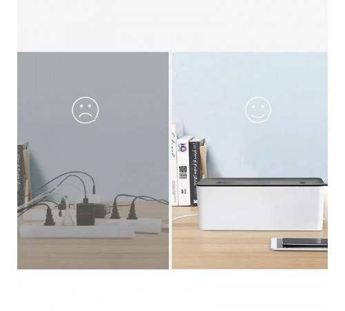 Коробка-органайзер для кабелів UGREEN LP110 Universal Cable Management Box S Size (UGR-30397) (UGR-30397)