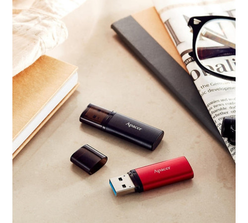 Флеш-накопичувач Apacer USB 3.2 Gen 1 AH25B 64Gb Red (AP64GAH25BR-1)
