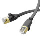 Мережевий кабель HOCO US07 General pure copper flat network cable(L=20M) Black (6931474780720)