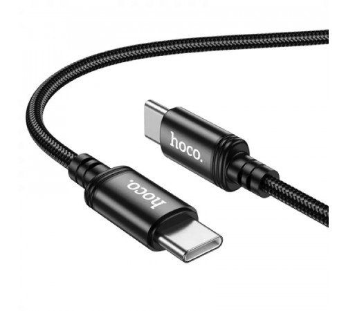 Кабель HOCO X91 Radiance 60W charging data cable for Type-C to Type-C(L=3M) Black (6931474788733)