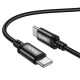 Кабель HOCO X91 Radiance 60W charging data cable for Type-C to Type-C(L=3M) Black (6931474788733)