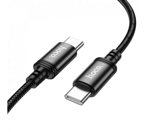 Кабель HOCO X91 Radiance 60W charging data cable for Type-C to Type-C(L=3M) Black (6931474788733)