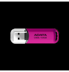Флеш-накопичувач ADATA USB 2.0 C906 64Gb Purple Pink (AC906-64G-RPP)