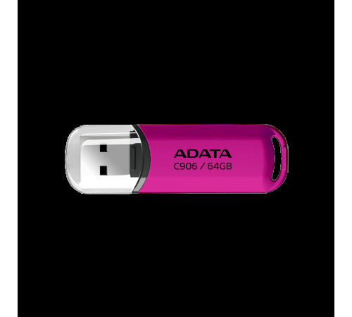 Флеш-накопичувач ADATA USB 2.0 C906 64Gb Purple Pink (AC906-64G-RPP)