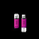 Флеш-накопичувач ADATA USB 2.0 C906 64Gb Purple Pink (AC906-64G-RPP)