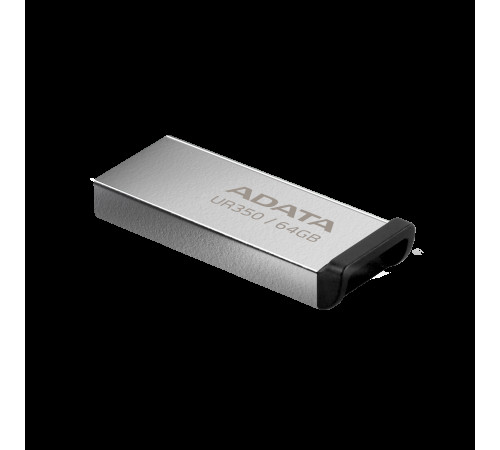 Флеш-накопичувач ADATA USB 3.2 UR 350 64Gb Silver/Black (UR350-64G-RSR/BK)