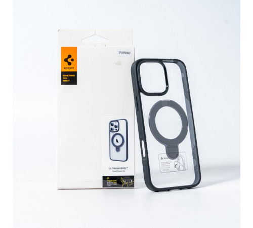 Чохол для смартфона Spigen AAA Magnetic Ring for Apple iPhone 16 Black (SPGMGRING16Black)