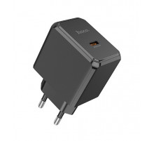 Мережевий зарядний пристрій HOCO CS13A Ocean single port PD20W charger Black (6942007603805)