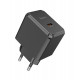 Мережевий зарядний пристрій HOCO CS13A Ocean single port PD20W charger Black (6942007603805)
